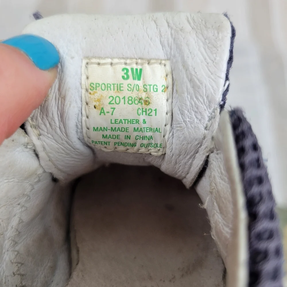 Stride Rite Sportie Sneakers Tennis Shoes Baby‎ Toddler Size 3W